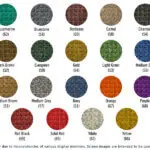 WaterHog Inlay – Color Swatch – 2023 WaterHog Inlay – Color Swatch – 2023