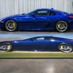 Lexus LFA on custom photographic mat