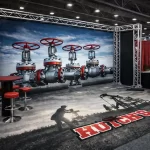 Trade show booth mat